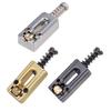 Black Gold Electric Guitar Bridge Adjustable Bridge Tremolo Saddles  Stringed Instrument