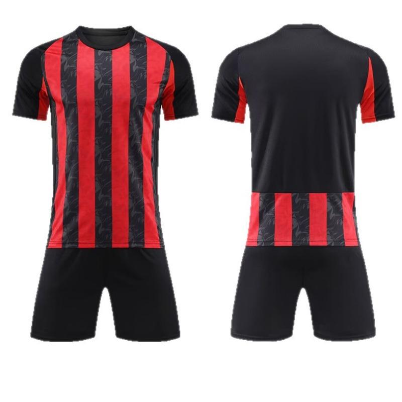 2526 New Club Football Suit Match Children'S Adult Training Suit Short Sleeve Sports Jersey Men'S