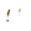 Nordic Abstract Metal Sculpture Figurine Ornament for Table Party Home Bookshelf Bar Creative Shaped