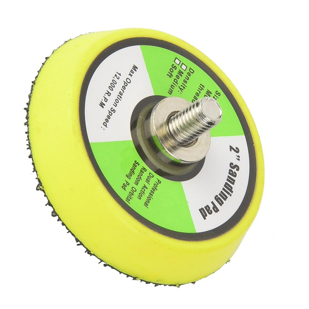 Pneumatischer Schleifer Selbstklebende Scheibe Schleifpapier Polierschleifpad Platte (2 Zoll)