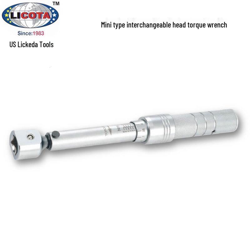 Likeda Tools AQCT—N Mini Replaceable Head Torque Wrench 9x12 Mechanical