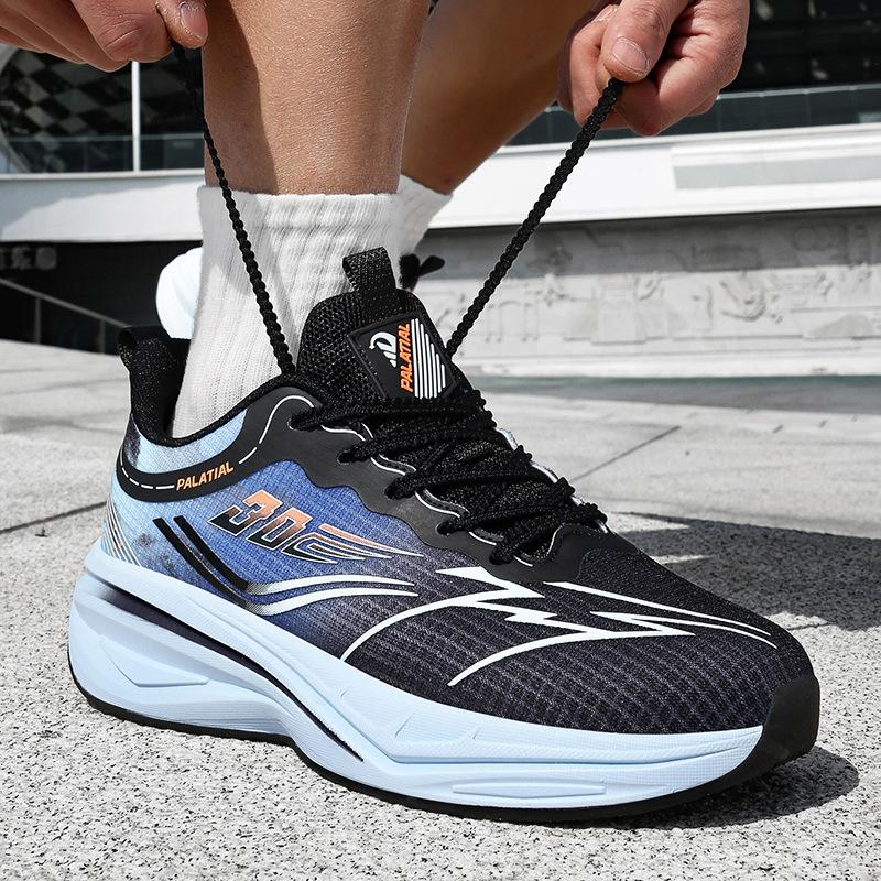 Niskie buty do biegania z miękką podeszwą, amortyzujące, o wysokiej elastyczności, lekkie i wygodne buty codzienne, sneakersy treningowe wyścigowe outdoorowe