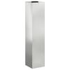 Solar LED Path Light 2 Pcs Silver Galvanized