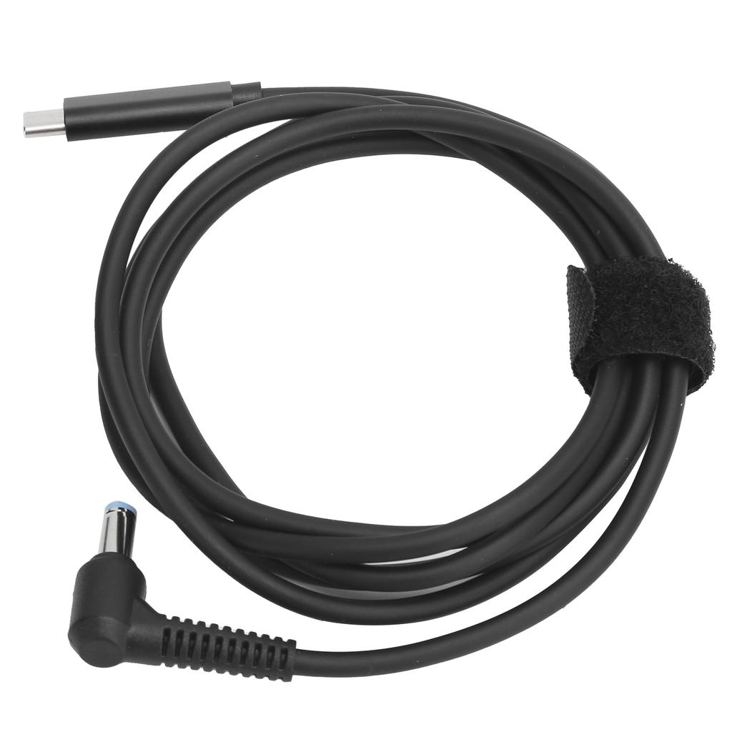 59.1in Charge Cable 3A Type C DC5.5x1.7MM Interface Fast Charging for Notebook Computer