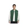 Nike Logo Color Block Fleece Sports Jacket Men Jackets Canyon-Green IB8766-341