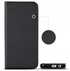 Case with a FLIP for SAMSUNG GALAXY A51 SMART BOOK MAGNET CASE BLACK + GLASS