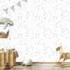 Gray small stars wallpaper for living room and bedroom 50x1000