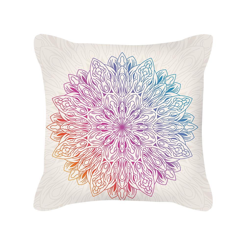 New Product Pillow Ins Nordic Style Geometric Pattern Plush Pillow Cover Sofa Cushion Cover
