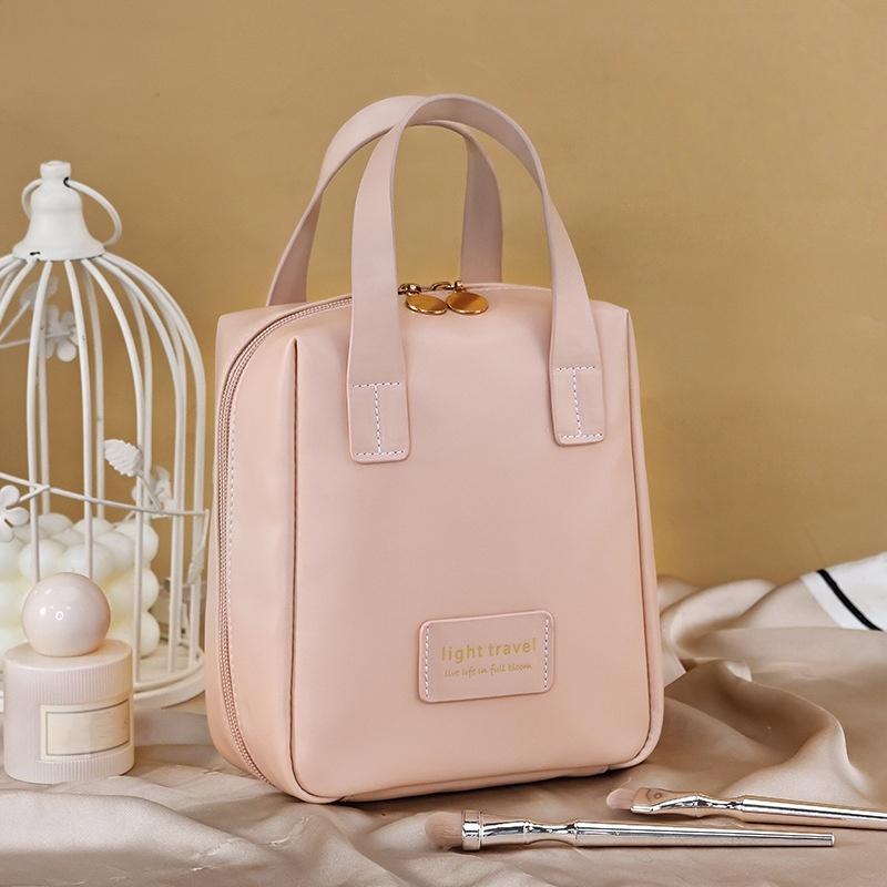 Storage Bag Organizer Handheld Makeup Bag Portable Large Capacity Cosmetic Storage Pouch Travel Toiletry Bag