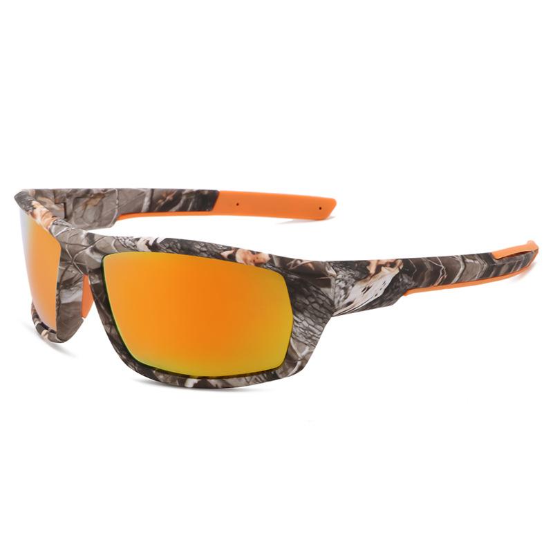 New European and American outdoor sports polarized sunglasses box camouflage riding sunglasses driving driving night vision goggles