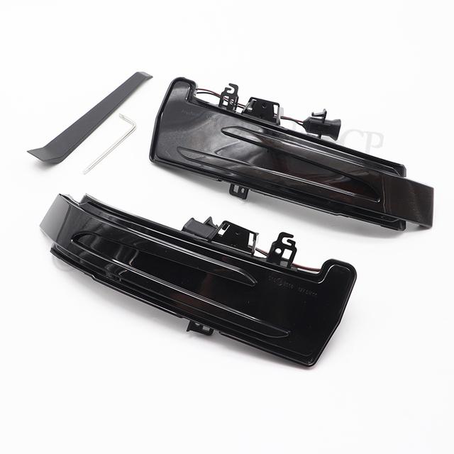 Dynamic Turn Signal Rearview Mirror Indicator Blinker Light For Mercedes Benz A B C E S CLA GLA CLS W176 W246 W204 W212 X156