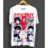 2026 Sommertrend Cosplay Neutral Schwarz Weiß Rurouni Kenshin Samurai X Anime Manga Damen und Herren T-Shirt