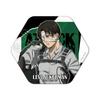 TV Anime On Titan The Final 9th Hexagonal Can Badge WG "Attack Season" [Levi]