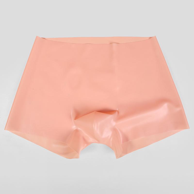 Fetish Latex Tight Panties Men Rubber Elastic Pouch Translucent Boxers Shorts Dj Club Bar Show Costumes Private Party Lingerie