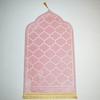 Irregular Embossed Raschel Prayer Mat with Short Pile