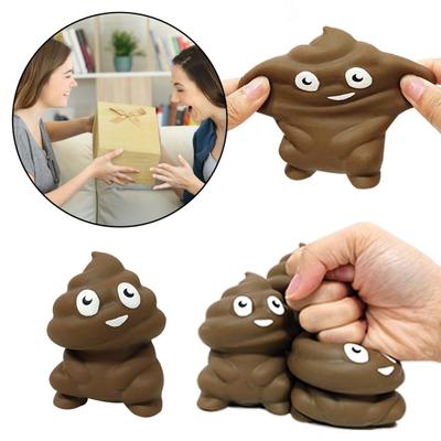Γελοιογραφία Shit Pinch Toy Slow Rebound TPR Squishes Squishes Ανακούφιση Περιττώματα Πίεση Καψίματος Sensory Fidget Toy Kids