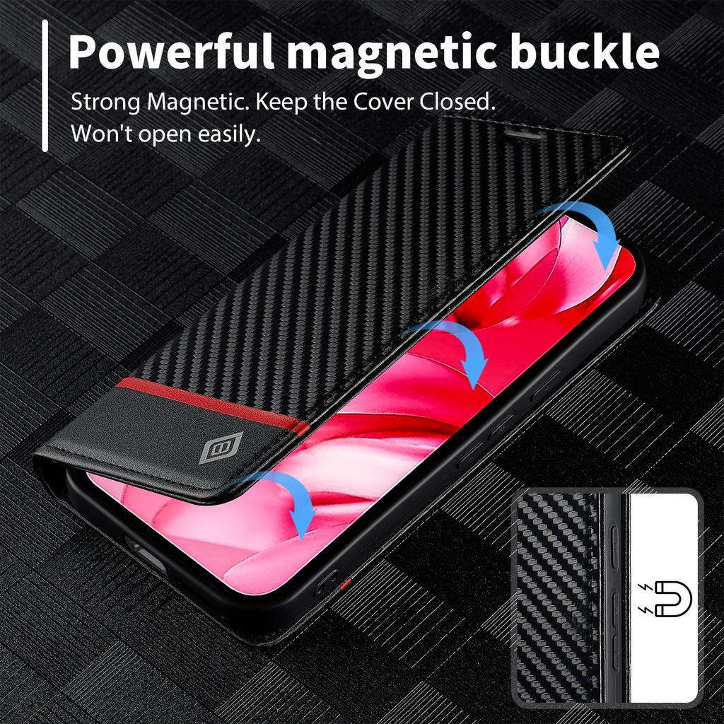 Luxury Carbon Fiber Leather Wallet Case For Google Pixel 10 Pro XL 9A 9 8 8A 7A 7 6A 6 10A 10 Magnetic Flip Book Bag Cover
