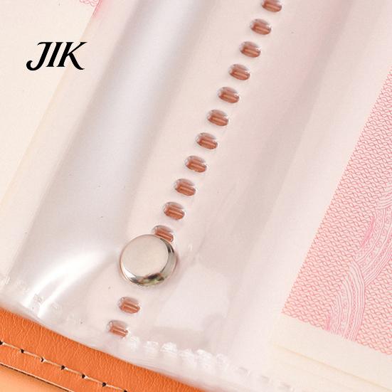 Kids Money Saving Book Cash Savings 50 Sheets Organizer Large Capacity with Clear Insert Pockets Storage Album for Pocket Cards Photos Wallet