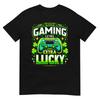 Gamer St Patricks Day Boys Video Games St Pats Gaming T-Shirt