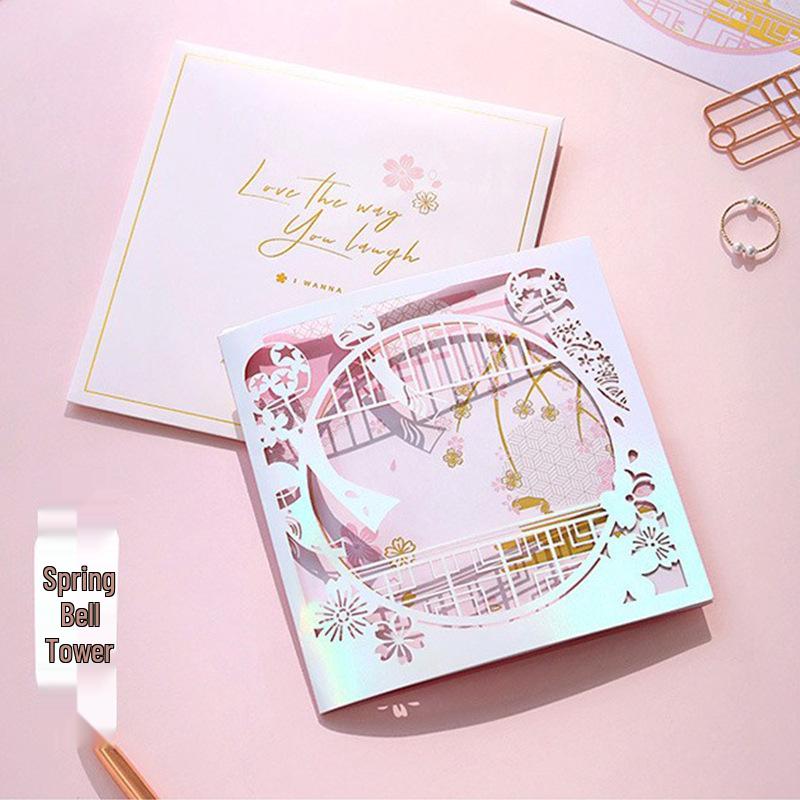 Xin Mo Greeting Card for Mother s & Teacher s Day - Simple Birthday & Thank You Messages