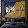 Personalized Tapestry Wall Hanging FC Zürich Pattern Art Background Cloth