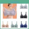 Ultra-thin Ice Silk Bra Cool And Comfortable Summer Wear For Large Chests
