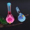 1/2pcs/Pack Cute Artificial Bird Home Table Garden Decoration Ornament Gift for Friend Cute Mini Foam Feather Bird Sparrow Tit