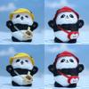 Charming Panda Plush Doll Keychain Perfect For Backpack Decoration And Collectibles