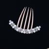 Pearl Alloy Comb Hairpin Hairpin Simple Hair Comb Temperament Hair Flower Hairpin Female Ball Head Hairpin Hair Accessories