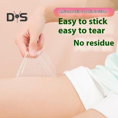 Waterproof Invisible Patch for Legs Nip Lift Patches Thigh Guard Anti-Chafing Strips Transparent PU Film for Running Dresses Workouts