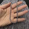1String, Purple Natural Shell Mother of Pearl Beads, 4-5mm, Boho Handmade Rice Beads for Jewelry Making DIY Crafts, Valentines Day Gifts Bulk, 36cm