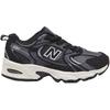New Balance NB 530 Comfortable Versatile Shock Absorbing Durable Low Top Casual Shoes Kids Sneakers Black PZ530BMT