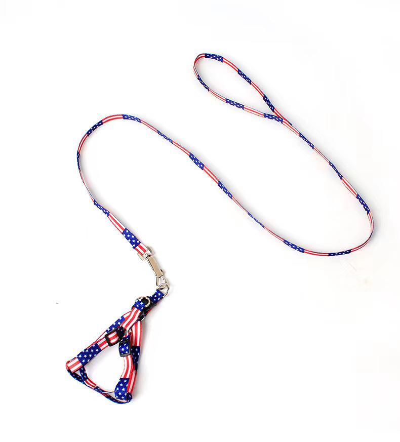 Polyester Printed Dog Leash - Free Shipping