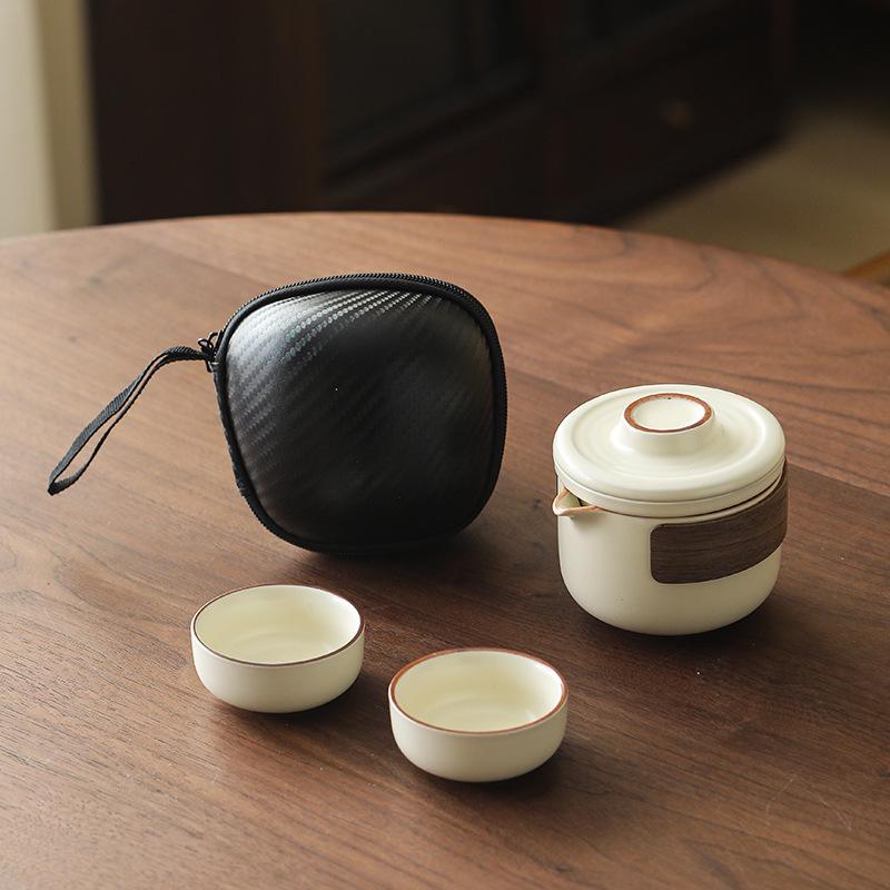 High-End Business Souvenir Tea Set: On-the-Go Gift for Clients & Friends