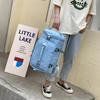 Multi-function Double Shoulder Travel Bag Dry and Wet Separation Swimming Fitness Bag with Shoe Compartment Yoga Bag