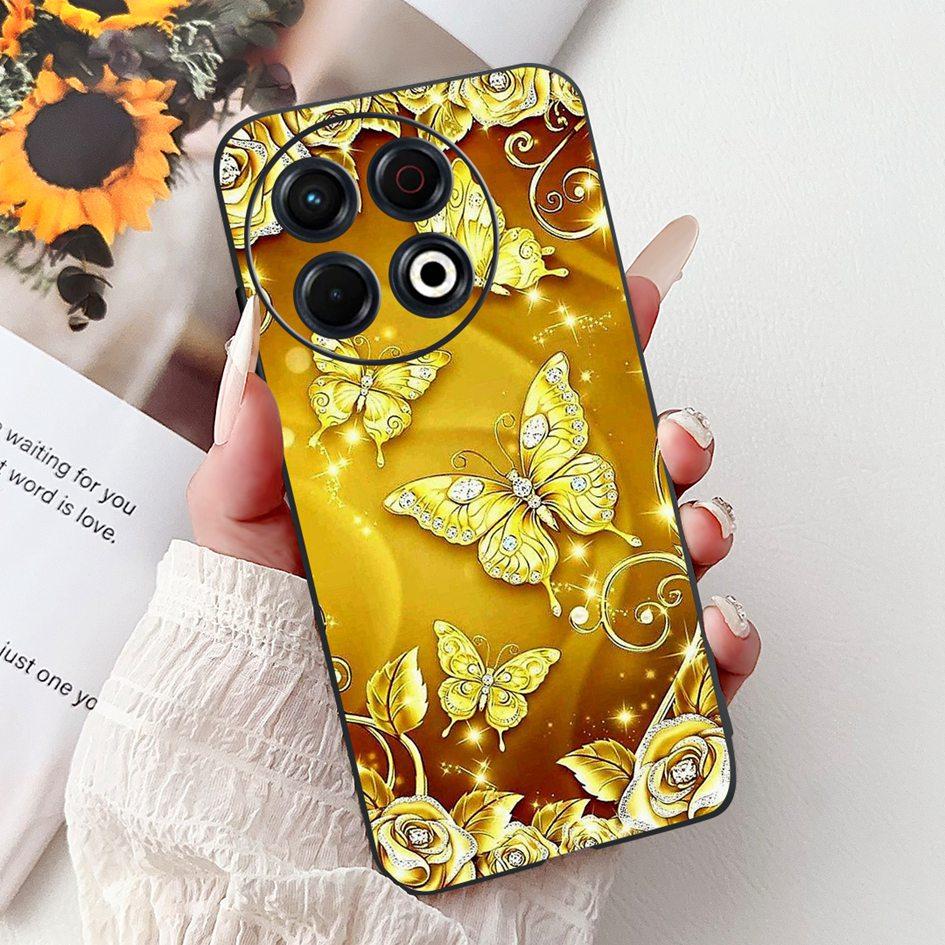 For Tecno Spark 30 Pro 4G Case Cool Fashion Dragon Lion Soft Silicone Shockproof Cover For Tecno Spark 30 KL6 Spark30 Pro Bumper