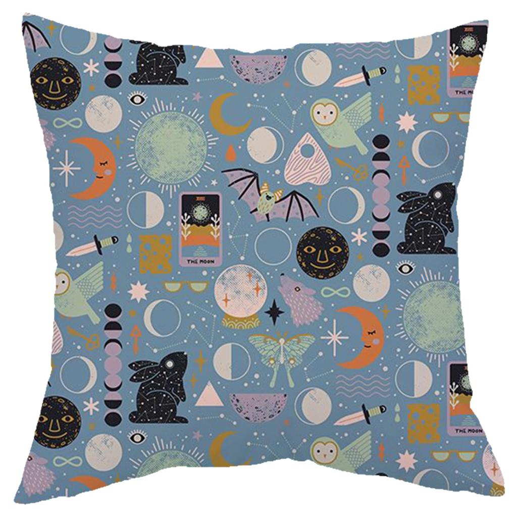 Universe Sun Planet Decorative Pillowcase Living Room Office Home Pillowcase Car Ornaments