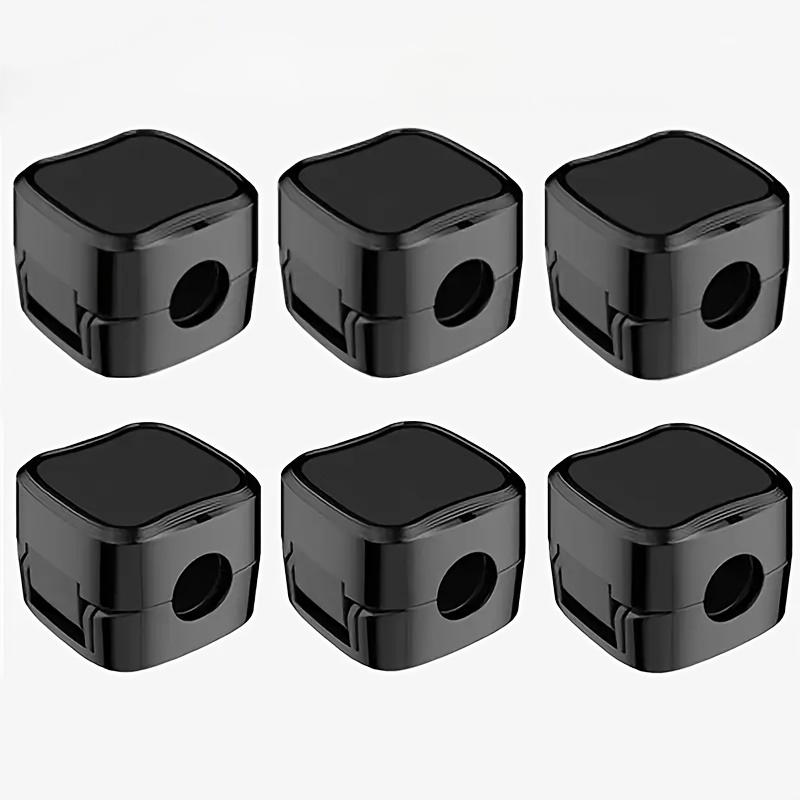6//12/18pcs Magnetic Cable Organizers No-Drill Adhesive Cord Holders for Desk Car Sleek Charging Cable Management Clips