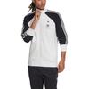 adidas DFB Icons Color Block Stehkragen Langarm Reißverschluss Jacke Herren Jacken Weiß FI1469