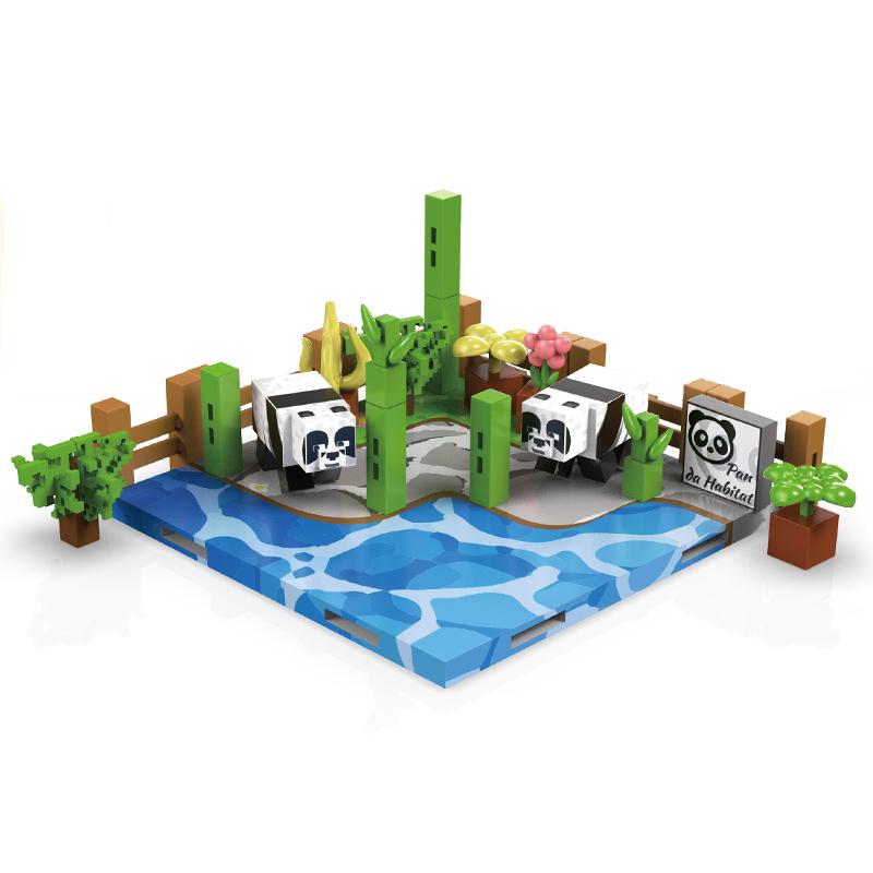 

Іграшки STEM Зоопарк Мій Світ Магнітний Куб Конструктори Магнітні Будівельні Блоки Іграшки DIY Подарунки на День Народження Креативні Подарунки для Дітей