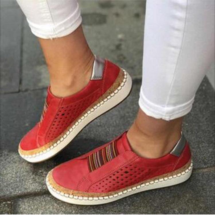 Ebay Cross-Border Exclusive For Ara Parrot Women Leisure Sports Large Size Board Shoes