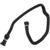 Radiator Hose Engine Coolant Water Hose No.17127580963 for BMW 640i 2012-2017 for BMW 740i 2011-2014 Rubber Black Good Sealing