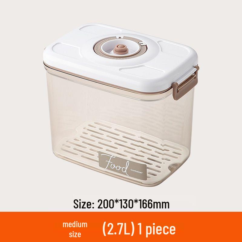 Food Grade Vacuum Sealing Storage Box with Manual Pump