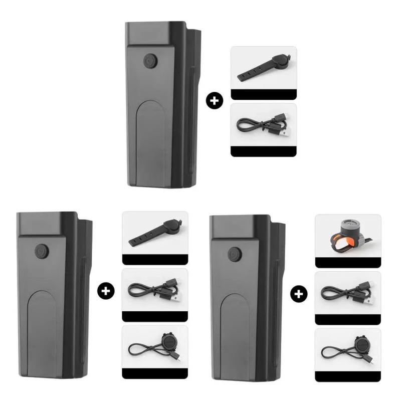 

Bike Lights For Night Riding, Bicycle Headlight With Horn And Flashlight, 1200mAh USB Rechargeable