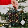 360 Degree Rotating Hook 10 Inch Hanging Wind Spinner for Balcony Garden Decoration Artistic Wind Spinner Outdoor Decor