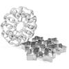 Large Size Sunflower Shape Pie Crust Cutter Stainless Steel Pastry Molds Cookie Biscuit Stamp Cake Decorating Tools