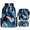 Printed Avengers The Backpack Set Oxford Fabric Pencil Case Essentials School