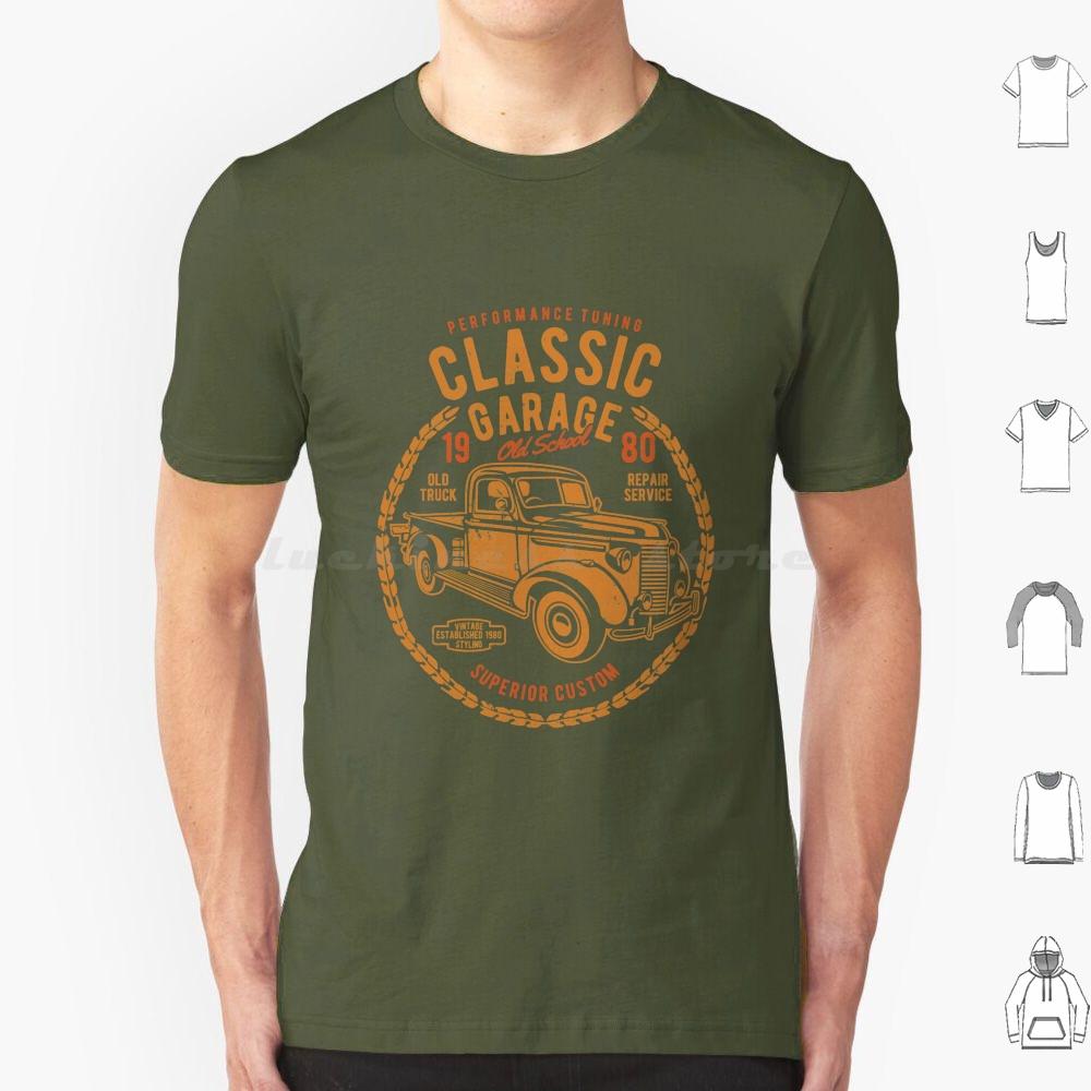 Classic Garage T Shirt Big Size 100 Cotton Classic Garage Highway Man Truck Car Rider Tv Show 1980 Usa American Geek Hero