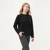 Tanbor Damen Halbzip Rundhals Langarm Sweatshirt
