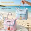 Waterproof Cosmetic Bag High Capacity House Shape for Travel Storage